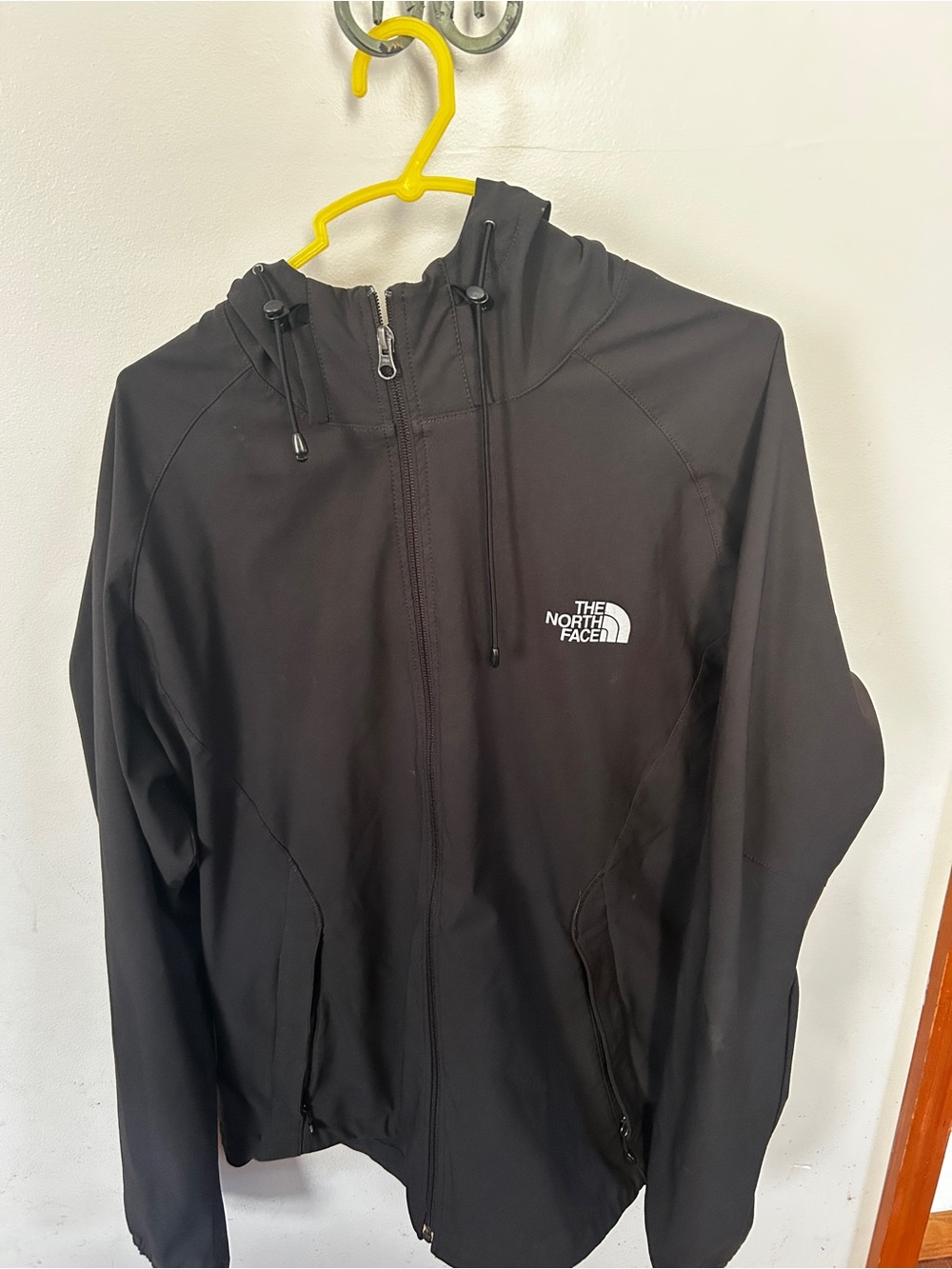 The North Face Apex Hooded Softshell Jacket Black Women’s XL